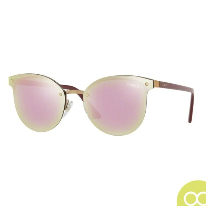 Vogue Eyewear Redonda espejo rosa