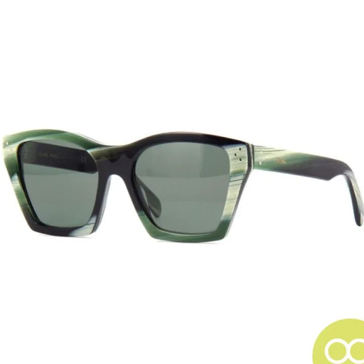 Celine Cuadrada verde jaspeada